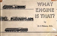 Book cover of What Engine Is That? by WEBSTER, H.C.